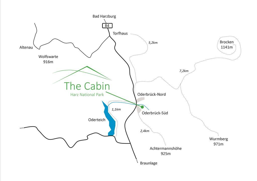 The Cabin - Harz National Park Hotel ซังคท์อันเดรอัสแบร์ก ภายนอก รูปภาพ